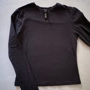 Skims Cotton Long sleeve T-Shirt